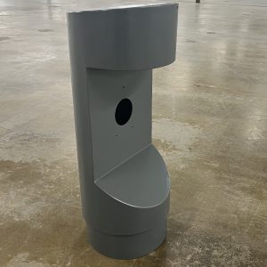 ACT-BC 10" Bollard Cap for Keypad Mounting